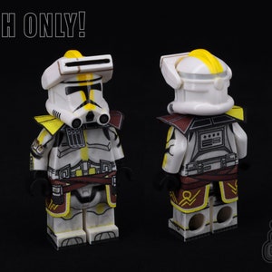 for Minifigure Star Wars ARC Trooper 327th Star Corps Clone Custom Cloth Lot Set Only-NEW