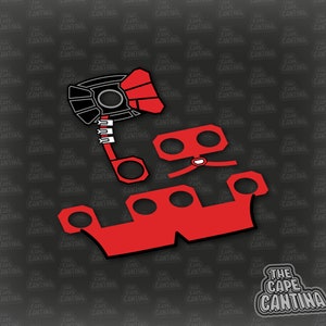for LEGO Star Wars Shock Trooper Clone Commander Thire Clone Wars Custom Cape Cloth