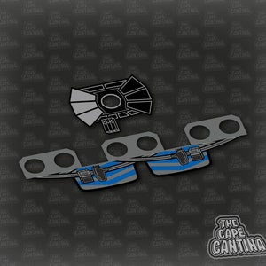 for LEGO Cloth Only Star Wars  501st Arc Trooper Fives Cloth Cape Set Clone Wars NEW