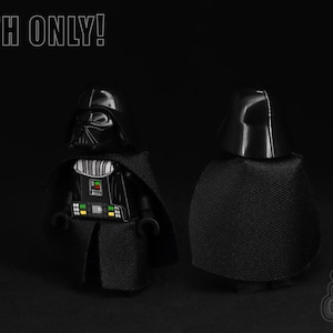 for LEGO Star Wars Minifigure Empire Sith Darth Vader  Maul Custom Cape  Hood Cloth Only-NEW