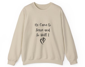 Christian Faith - Serving Others - Unisex Heavy Blend™ Crewneck Sweatshirt