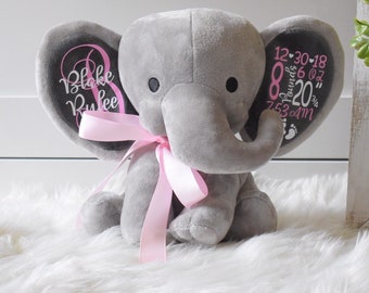 Download Birth Stat Plush Etsy