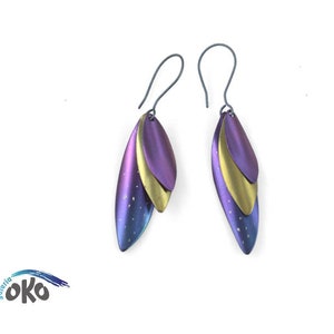 Titanium earring