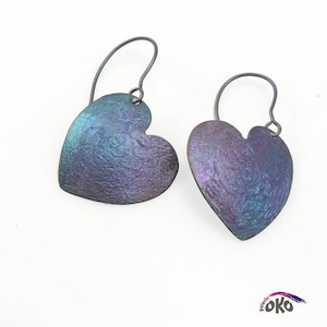Titanium earrings
