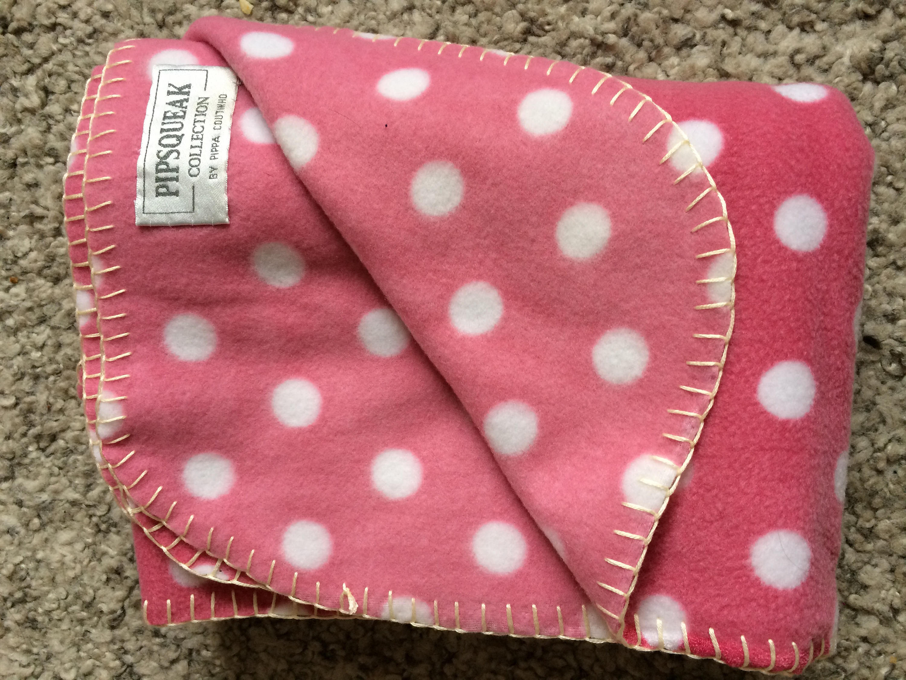 Buy Handmade Baby Blanket Perfect for Gift, Soft Fleece, Ideal for Car