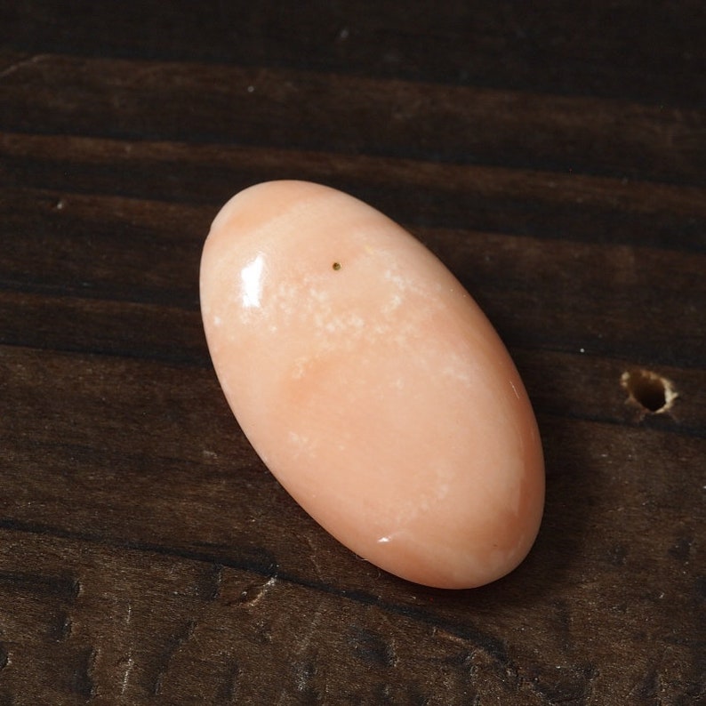 natural Japan pink coral oval cabochon undyed loose 17\u00d710mm rare like an angel skin color prong for blank bezel claw setting