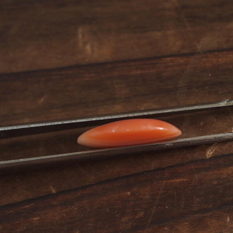 Restock wholesale Japan pink coral oval cabochon reddish color jewelry making supplies