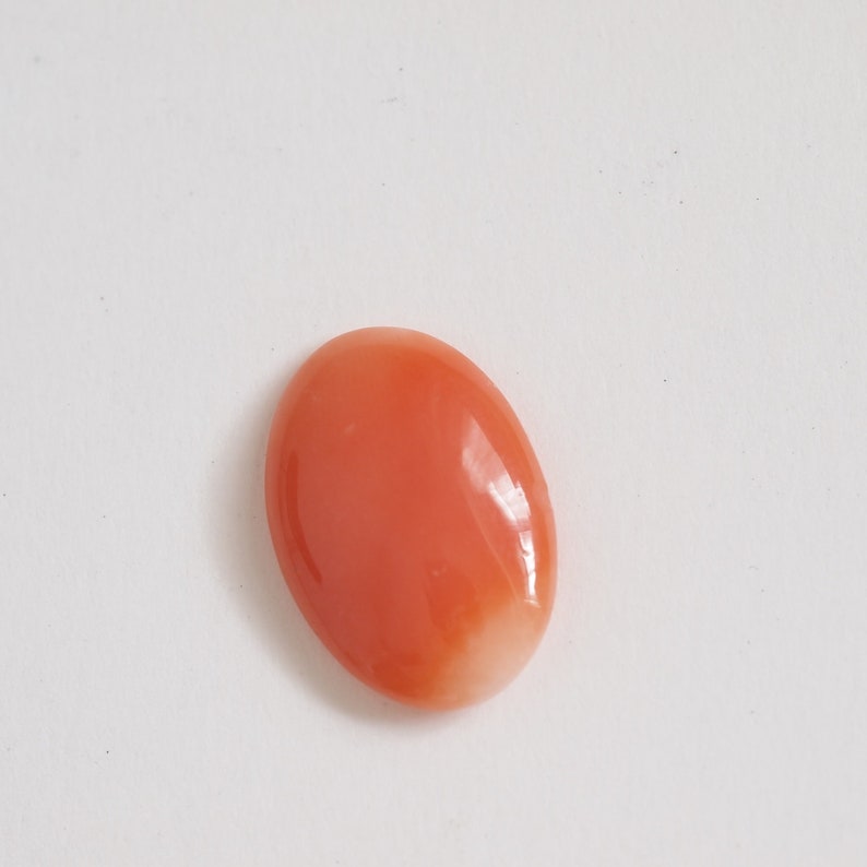 Restock wholesale Japan pink coral oval cabochon reddish color jewelry making supplies