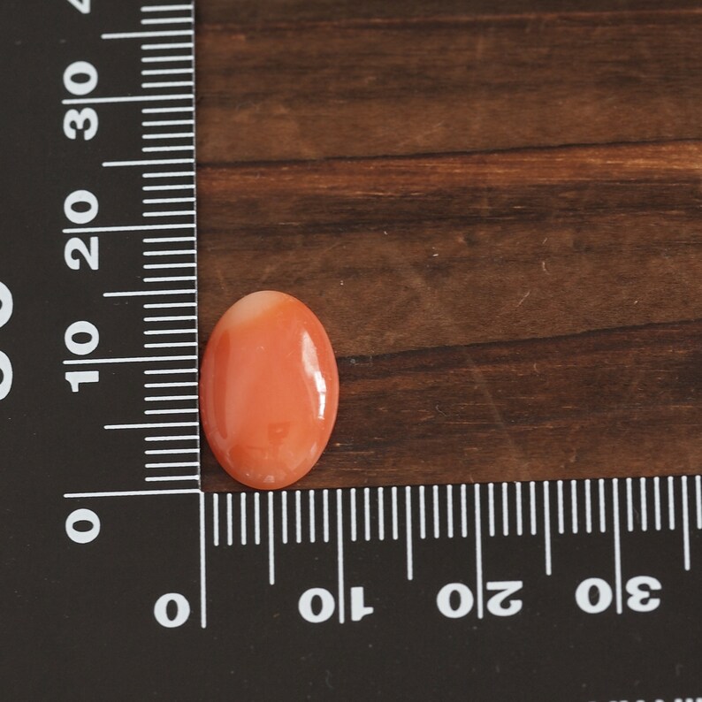 Restock wholesale Japan pink coral oval cabochon reddish color jewelry making supplies