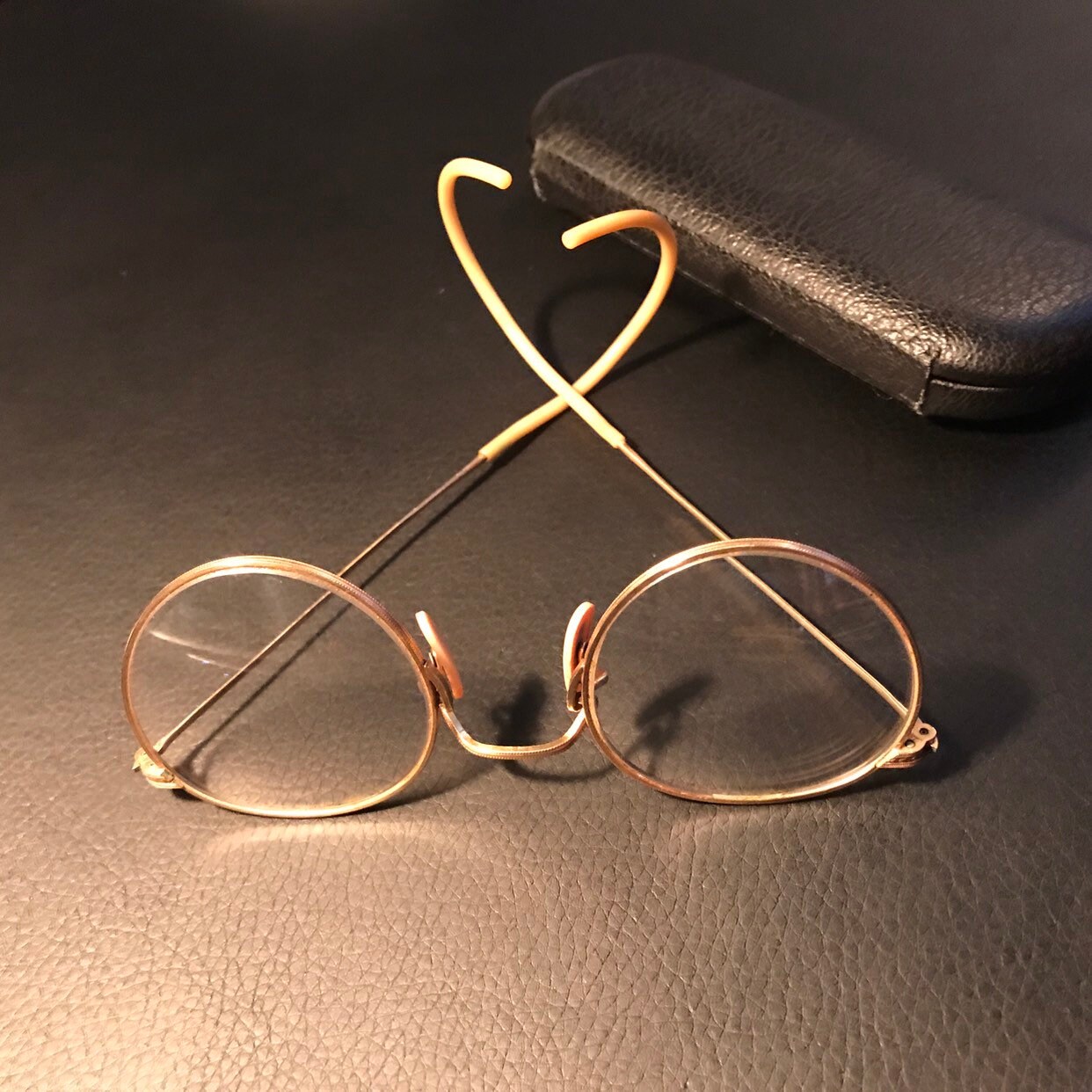 Antique Victorian Spectacles with Hardcase