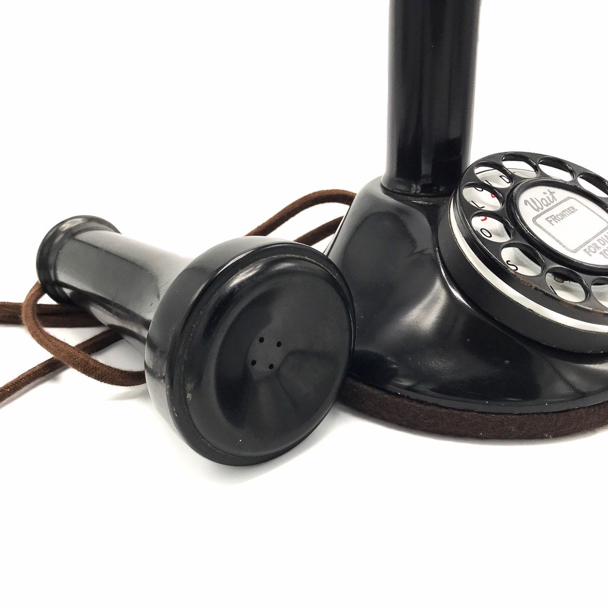 1920s Automatic Electric Type 21 — Antique Rotary Candlestick Telephone