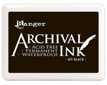 Jumbo Archival Inkpads by Ranger (4"x6") - Large, Inkpad, Ink Pad, Pigment, Stamping, Waterproof, Fade Resistant, Acid Free