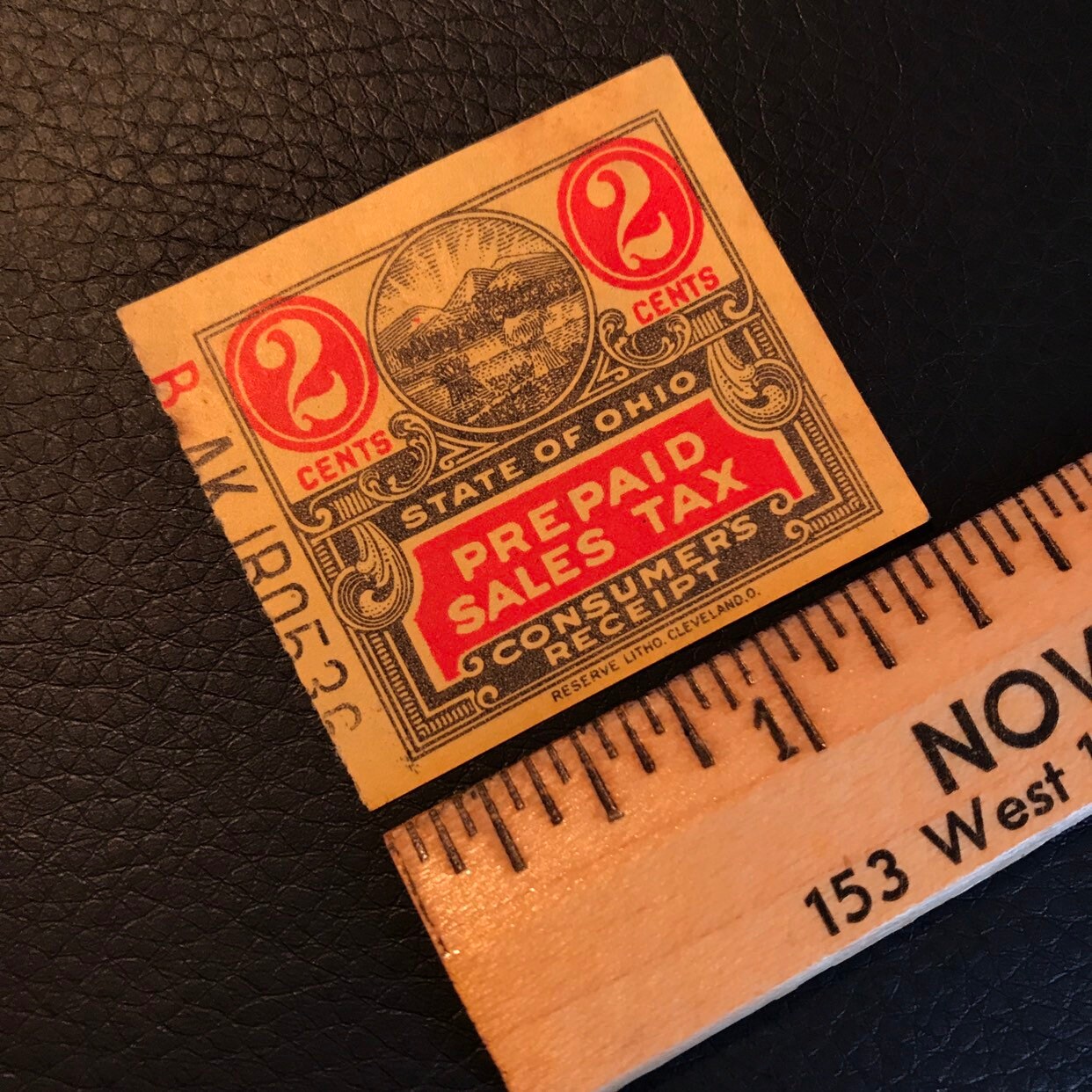 1940s Ohio Prepaid Sales Tax Stamps—Lot of 16