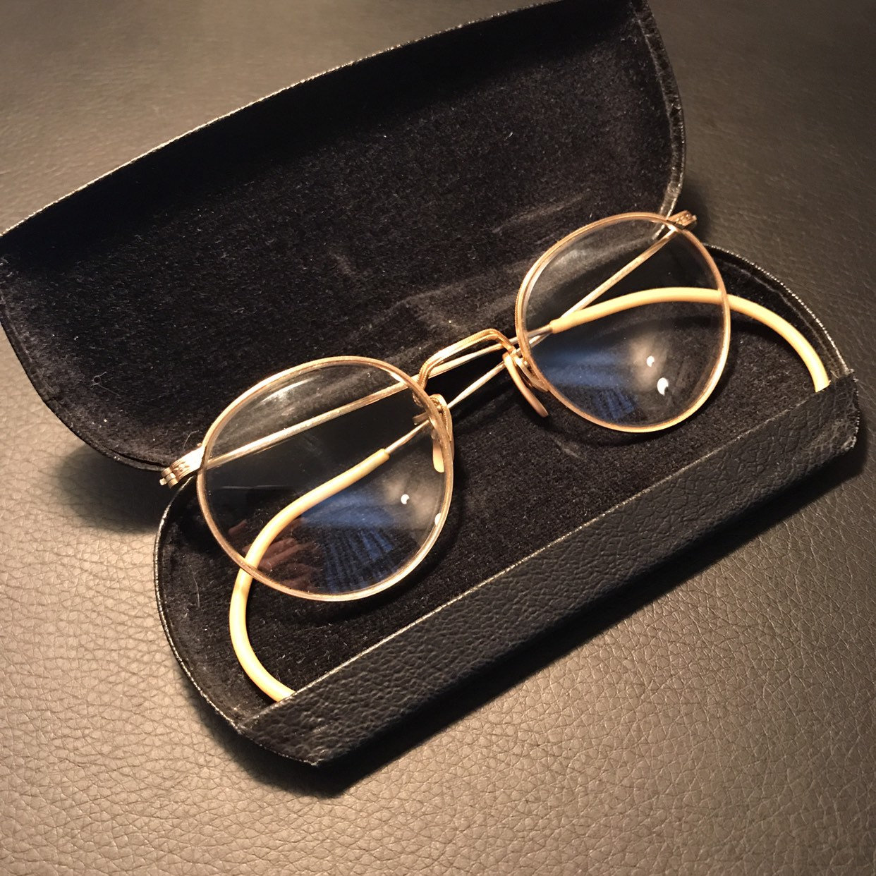 Antique Victorian Spectacles with Hardcase
