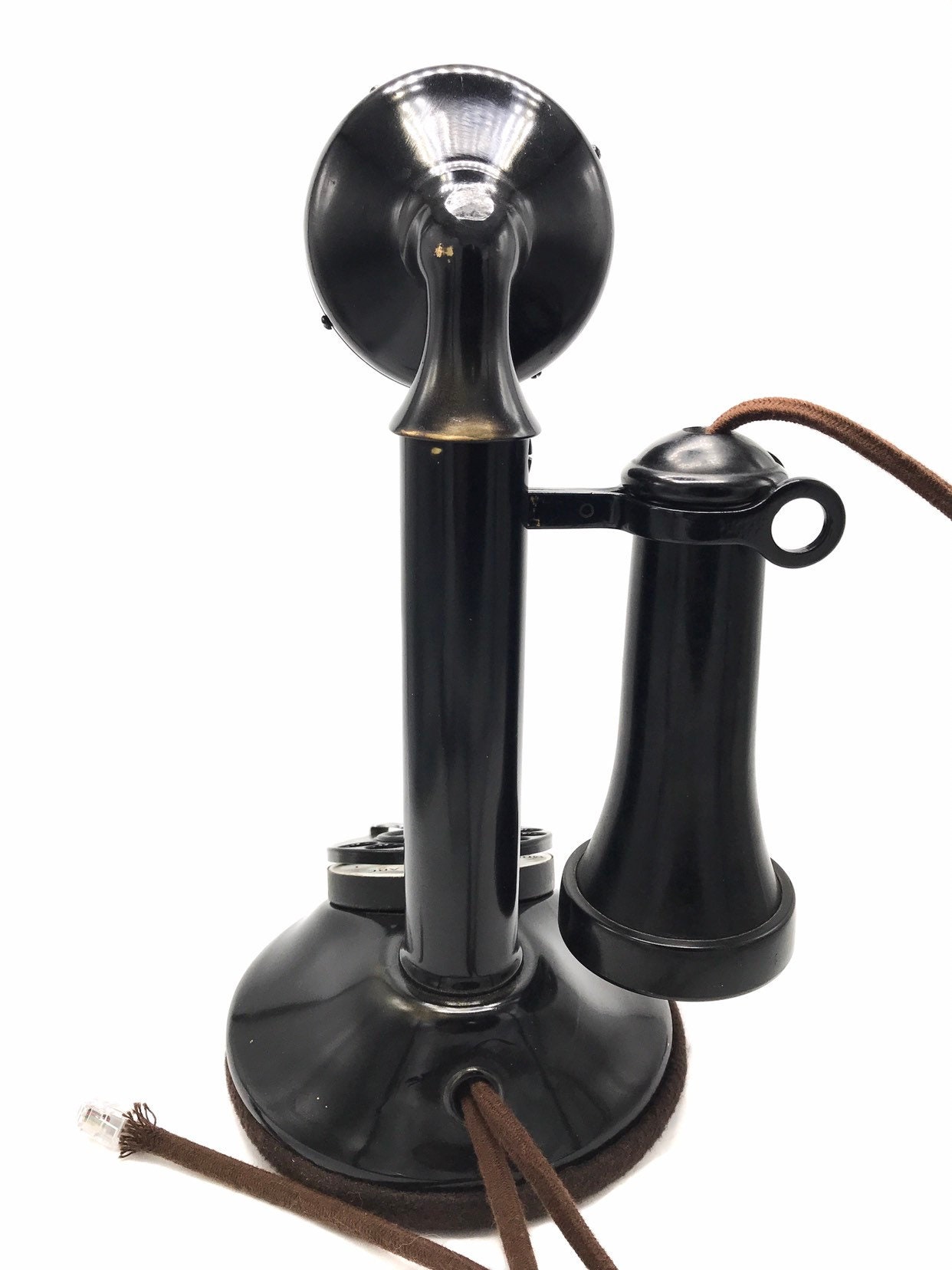 1920s Automatic Electric Type 21 — Antique Rotary Candlestick Telephone