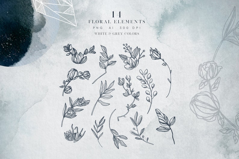 Lunare Alchemy Magic Mysterious Graphic Set Witchcraft collection Esoteric illustrations Digital watercolor clipart 180 elements