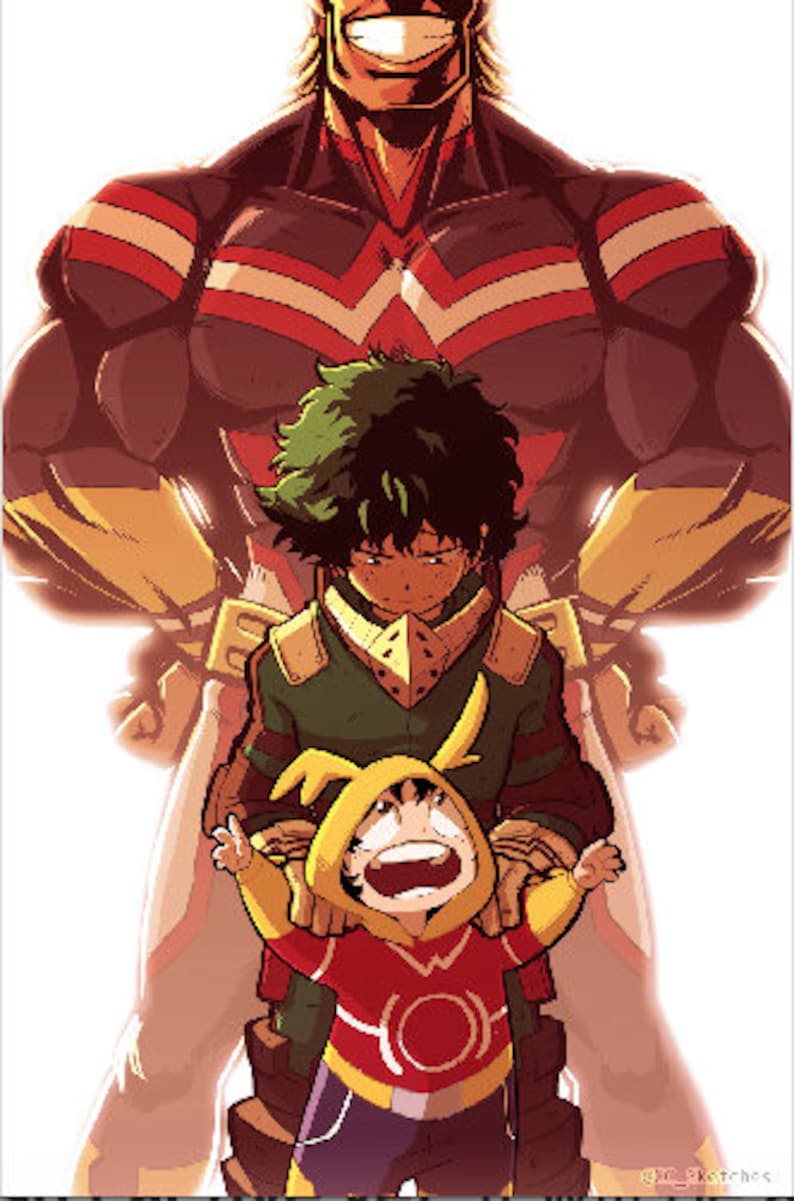 Deku All Might Form