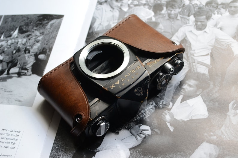 Leather Half Case for Pentax K1000 SV & Spotmatic Camera Etsy