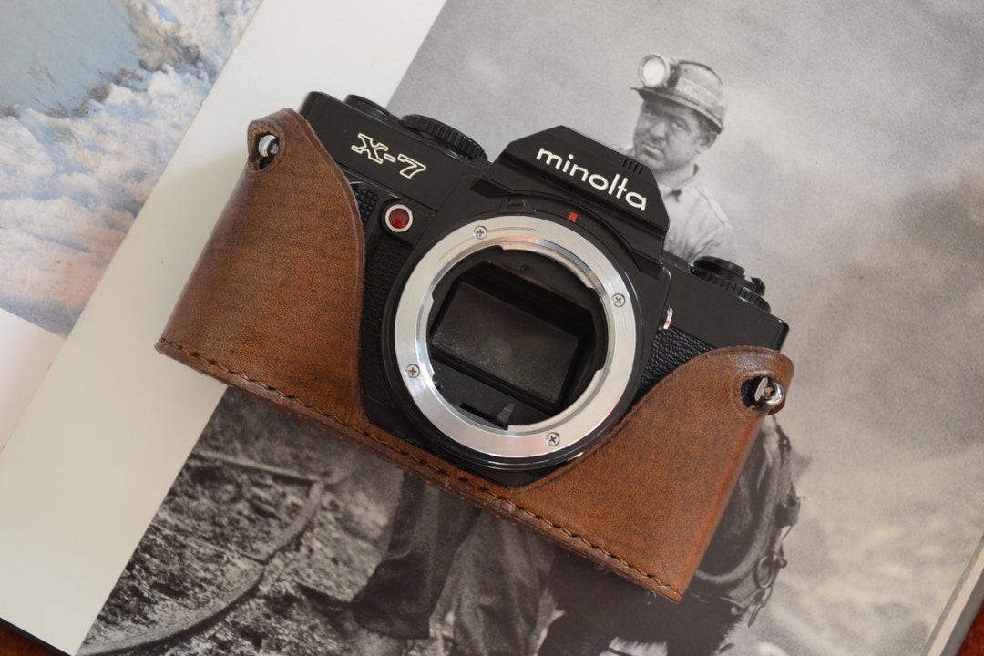 MINOLTA x-700 カバー付き Amazon.com : Minolta X-700 Case, BolinUS Handmade Genuine