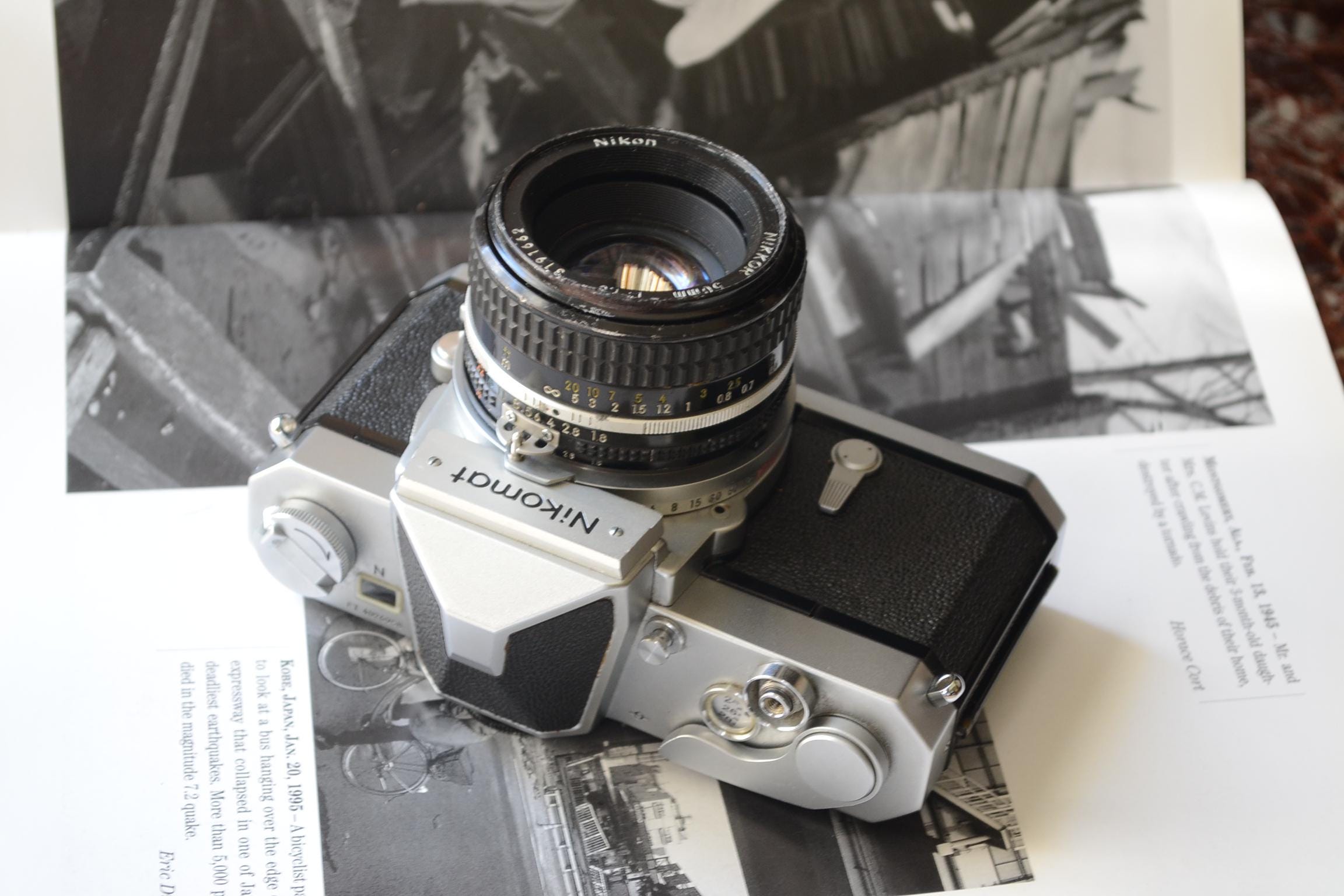 Nikon Nikkormatカメラ用レザーハーフケース - Etsy 日本