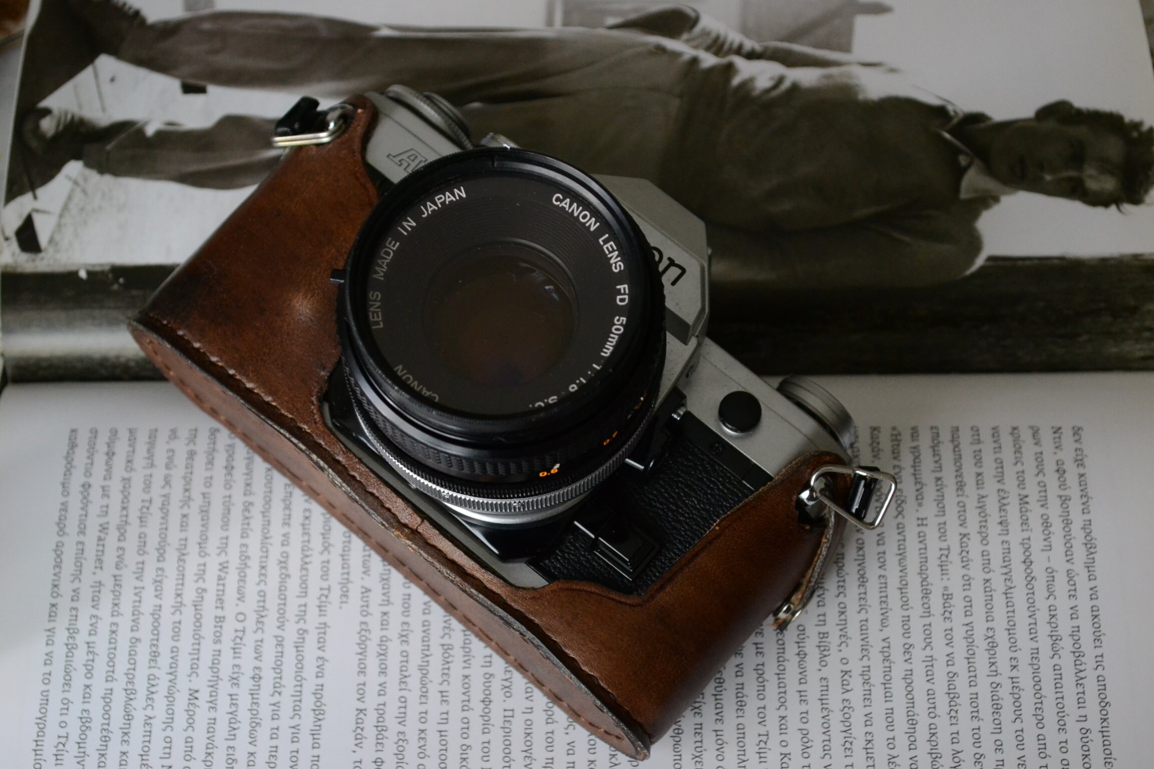 Leather half case for Canon AE1 AE program A1 camera Etsy