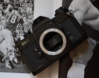Leather Camera Case for Asahi Pentax ES II camera ,Premium Half Protective Cover, Vintage Camera Bag Gift for Photographer