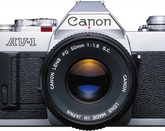 Ledertasche für Canon AV1 Kamera