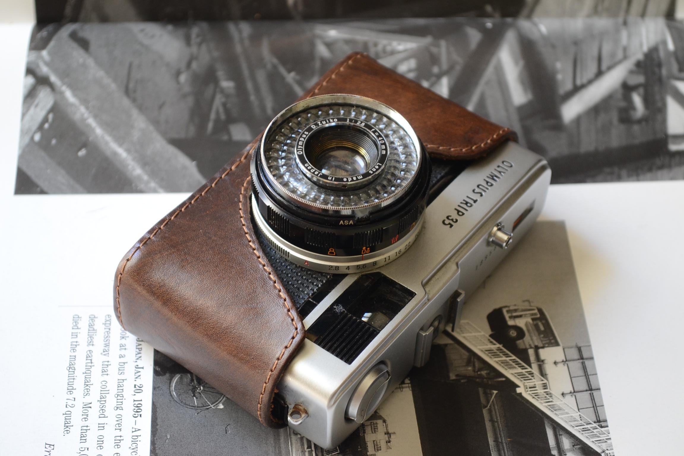 Olympus Trip35 Leather Half Case for Olympus Trip 35 - Etsy Hong Kong