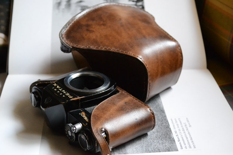 Leather Full Case for Pentax K1000 & Spotmatic Camera Etsy