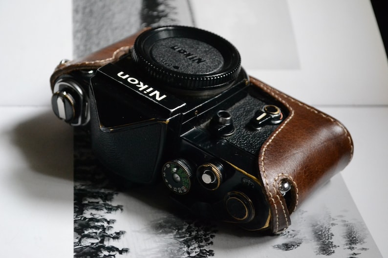 Leather Half Case for Nikon F2 Camera Etsy