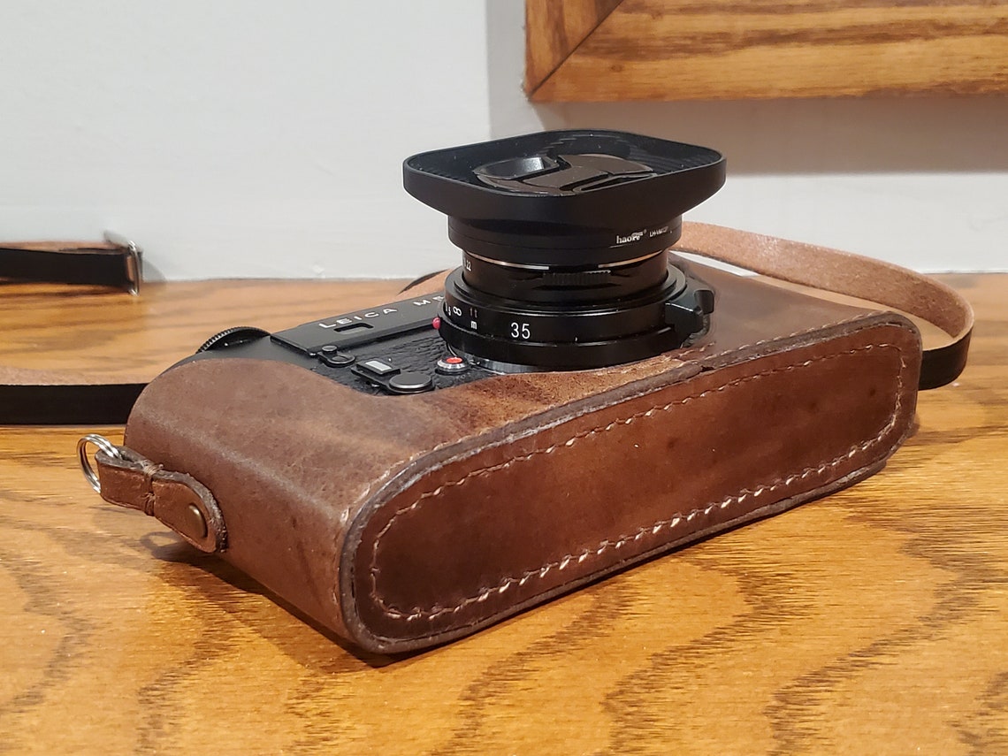 Leather Half Case for Leica M5 Rangefinder Camera Etsy