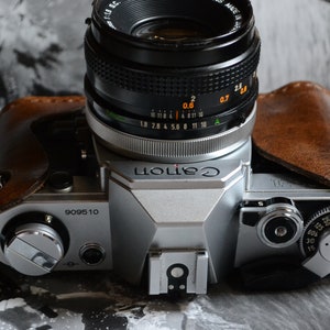 Leather half case for Canon AL1 camera