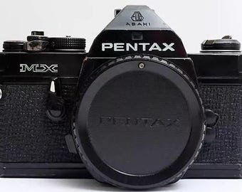 Estuche de cuero para cámara Pentax MX