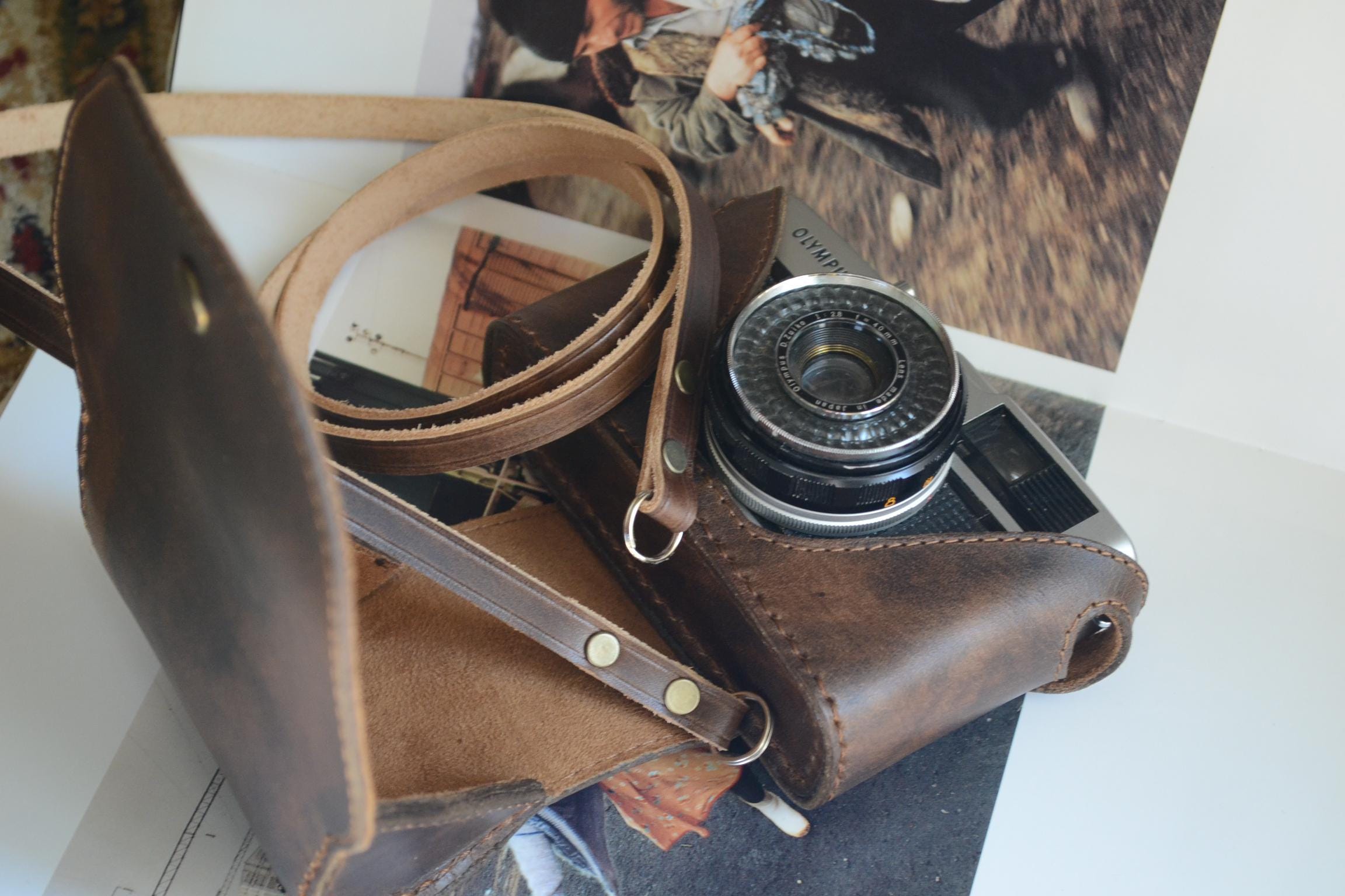 Leather Full Case for Olympus Trip 35 Film Camera - Etsy UK