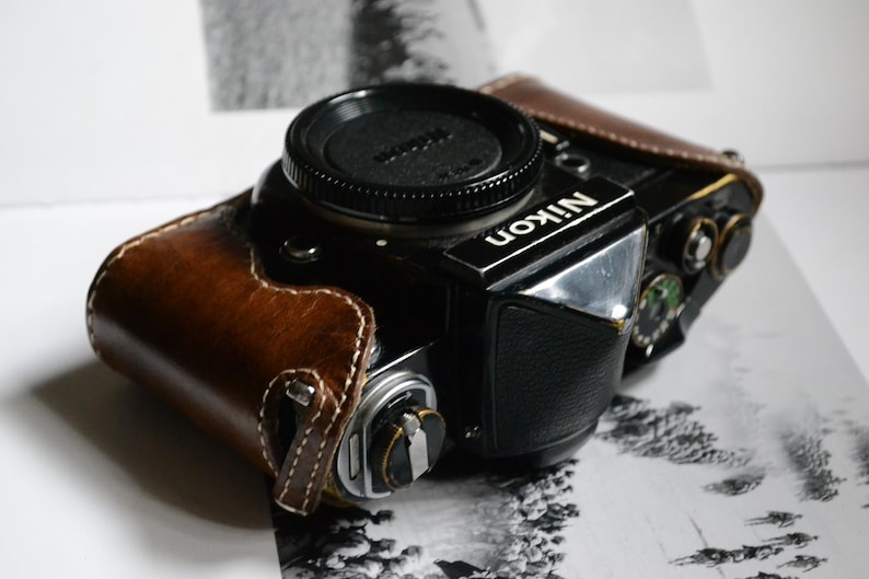 Leather Half Case for Nikon F2 Camera Etsy