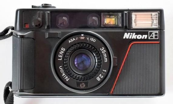 Leather Half Case for Nikon L35AF - Etsy