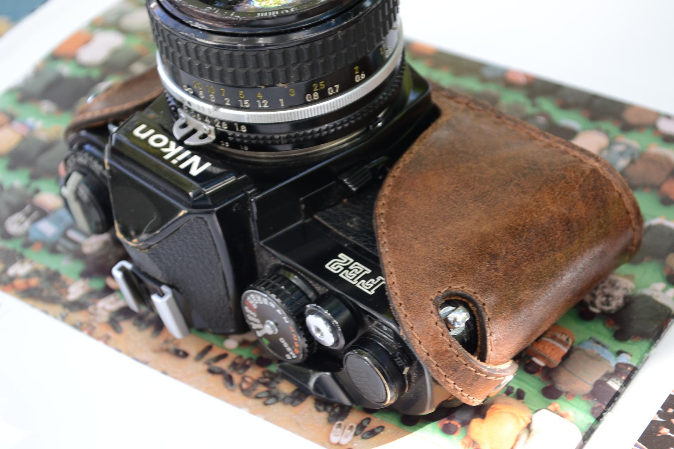 本革カメラケース Nikon ニコン FM2/FE/FE2 用 ブラック 【公式通販】