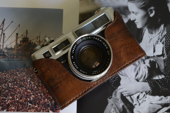 yashica electro 35 GX Leather Half Case for Yashica Electro 35 Gx