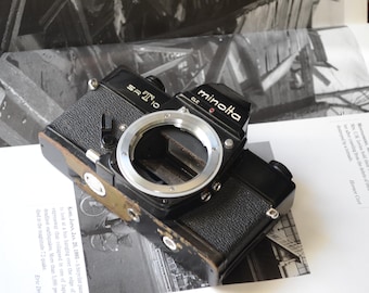 Leather half case for Minolta SRT camera