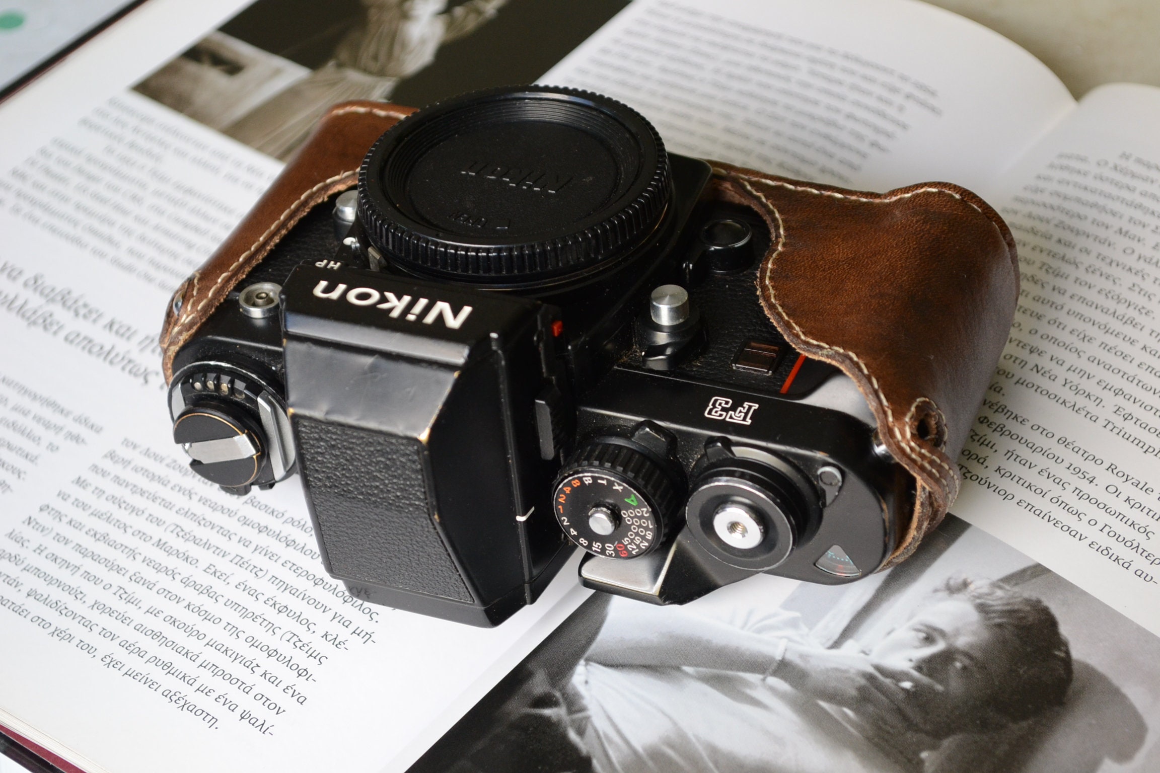 3-2113 Nikon一眼レフ（FE・F3）・ハードケース ニコンF3カメラ用レザーハーフケース - Etsy 日本
