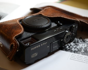 Ledertasche für Fujifilm x-pro1 Kamera