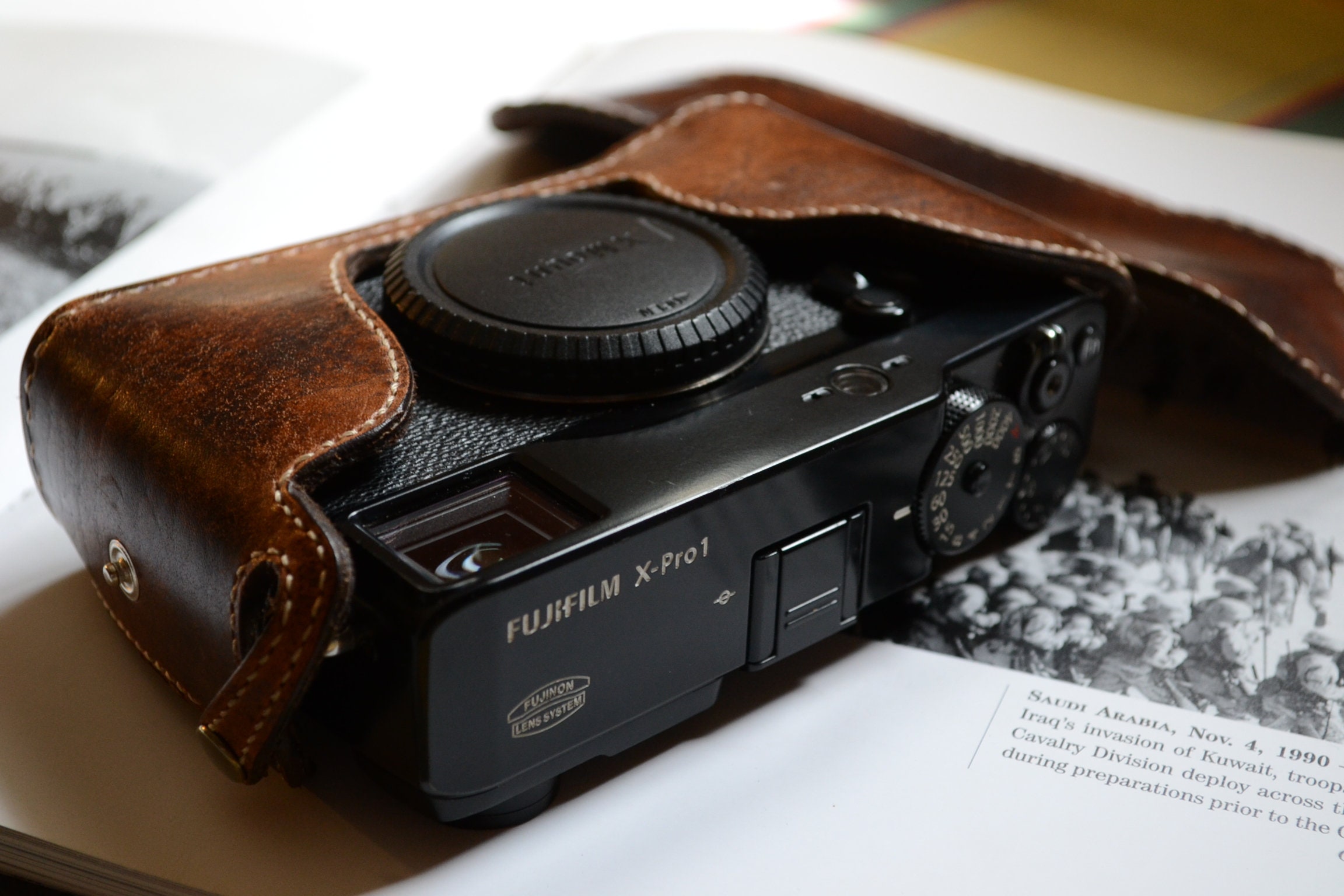 富士フイルム X-Pro1 カメラ用レザーハーフケース - Etsy 日本