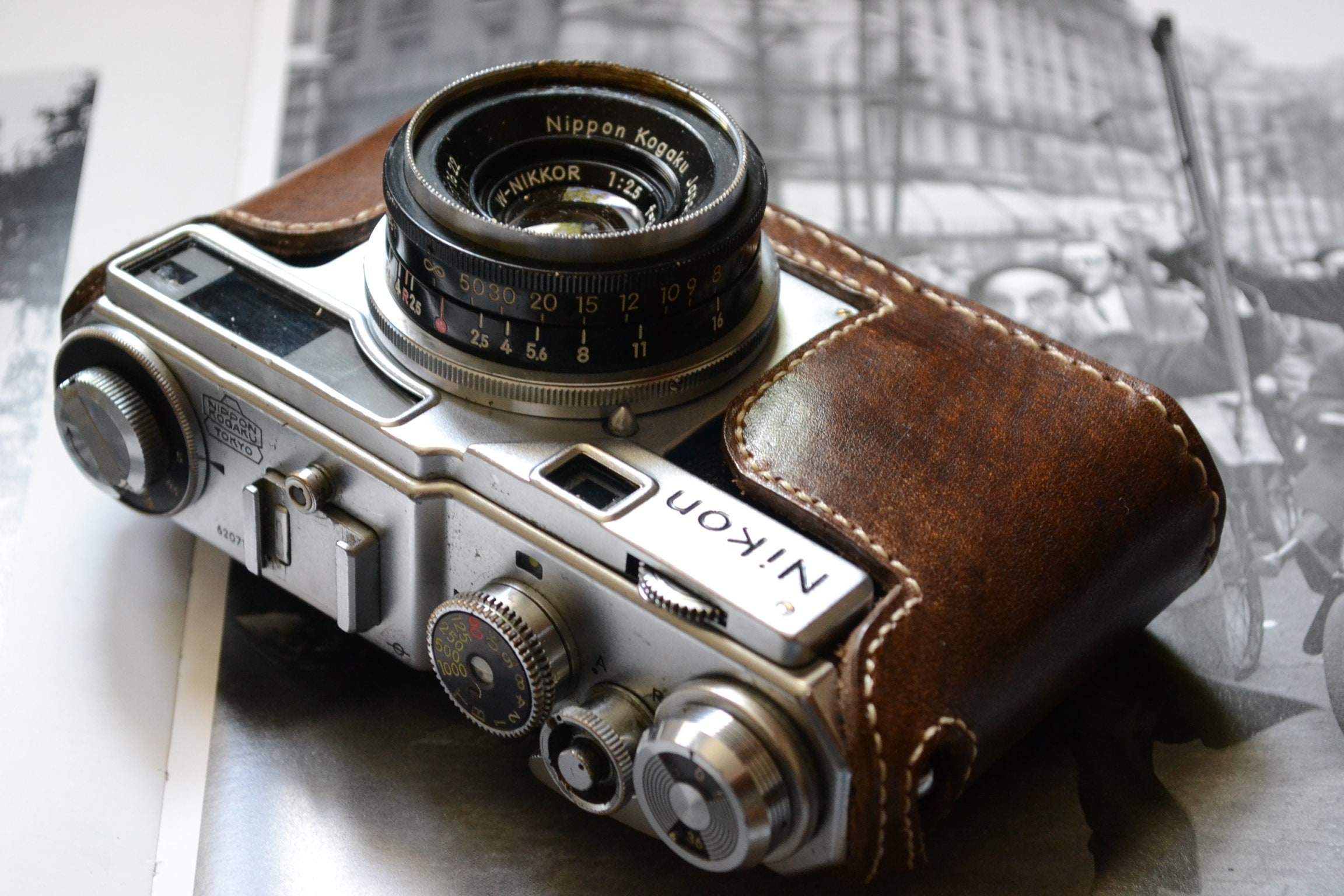 Leather Half Case for Nikon S3 SP Rangefinder Camera - Etsy Leather Half Case for Nikon S3 SP Rangefinder Camera - Etsy