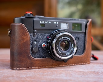Leather Half Case for Leica M5 Rangefinder Camera - Etsy