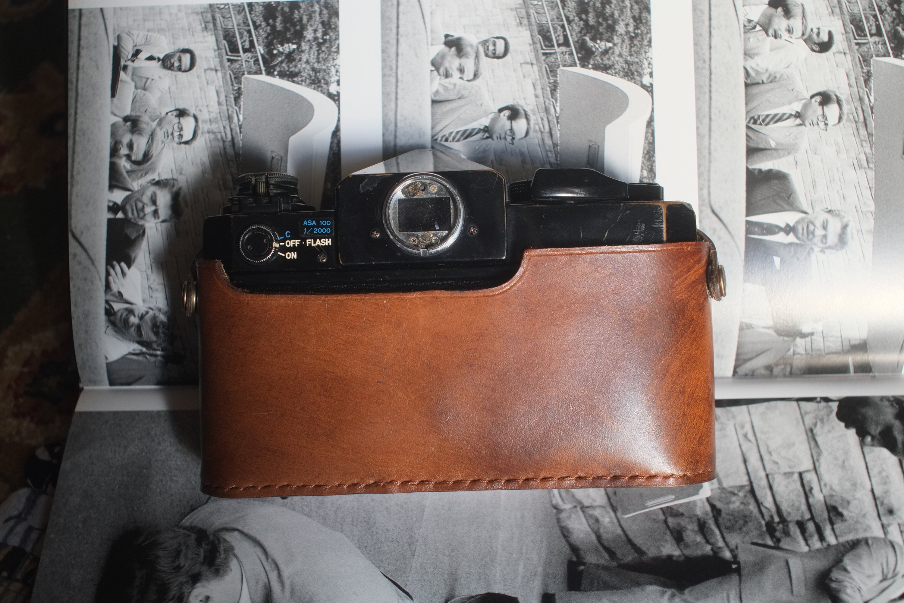 Canon F1旧カメラ用レザーハーフケース - Etsy 日本