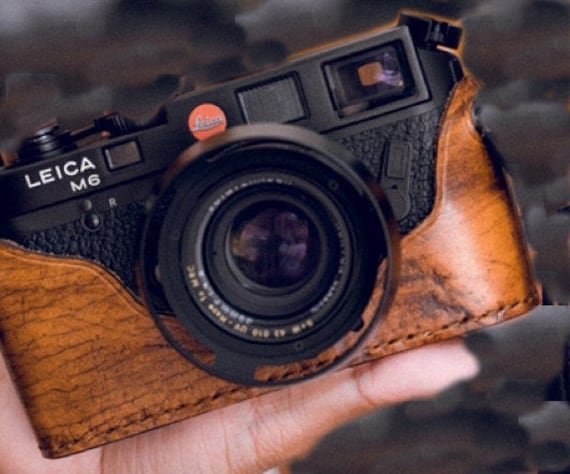 Leica M-E Étui En Cuir Véritable Leica Pour Objectif Noctilux-M 50mm F