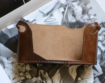 本革カメラケース Voigtlander Bessa R/L用 Leather Half Case for Voigtlander Bessa R Rangefinder Camera