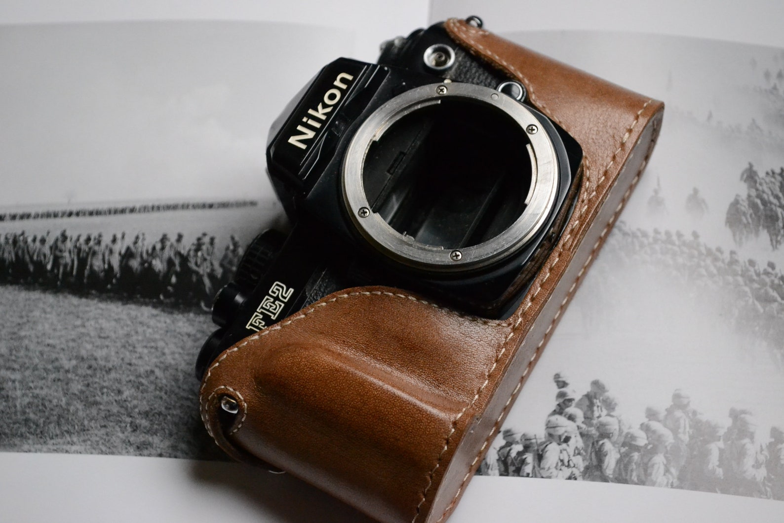Leather Half Case for Nikon FM FM2 Fm3a FE FE2 Camera With Etsy