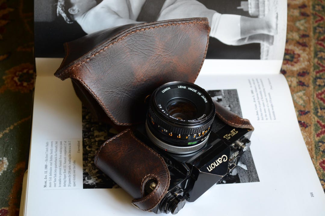 Canon AV1カメラ用レザーフルケース - Etsy 日本