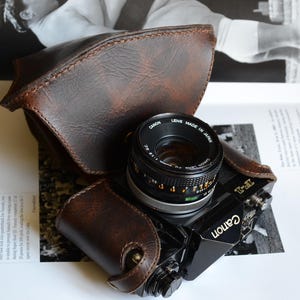 Canon AV1カメラ用レザーフルケース - Etsy 日本